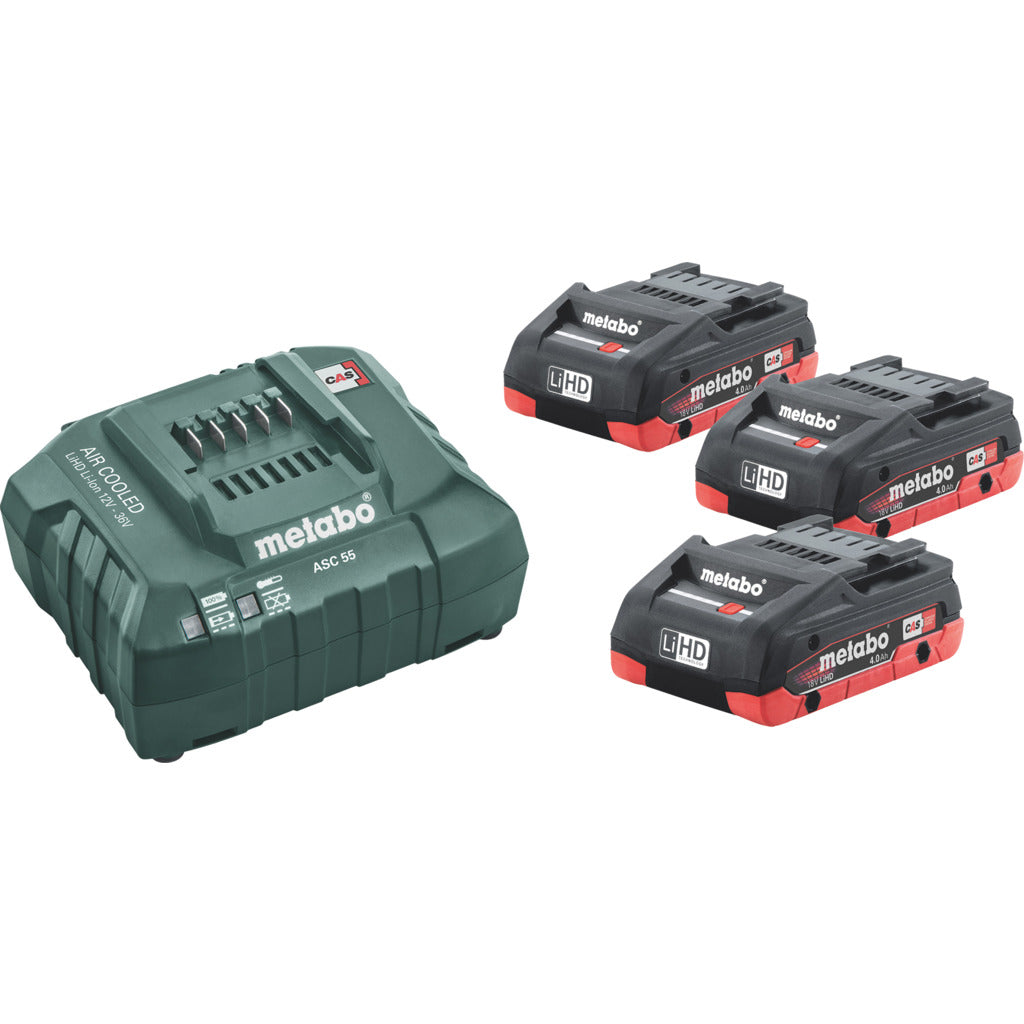 Basic set 18V 3x4.0 Ah