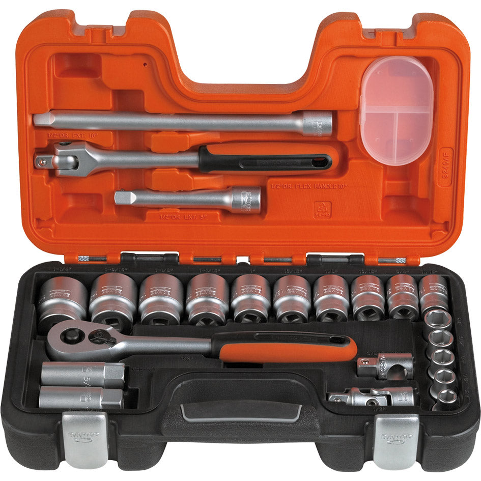 Set di chiavi a bussola con inserti in pollici