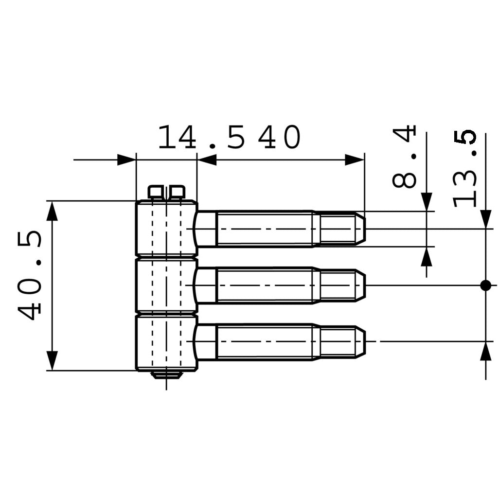 Cerniera per finestra 40H-145-000 (2.1400.DB)