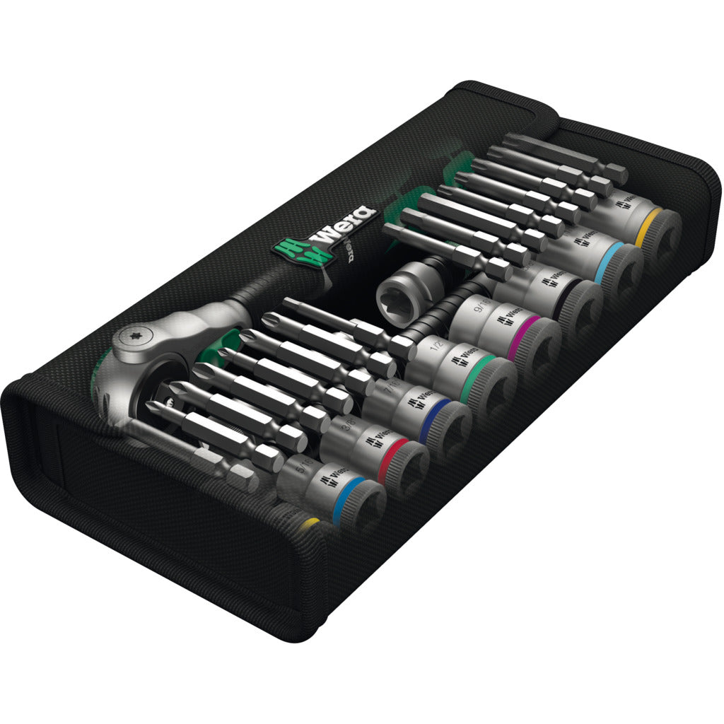 Zyklop Speed-Knarrensatz 8100 SB 9 / 29-teilig / 3/8", zöllig