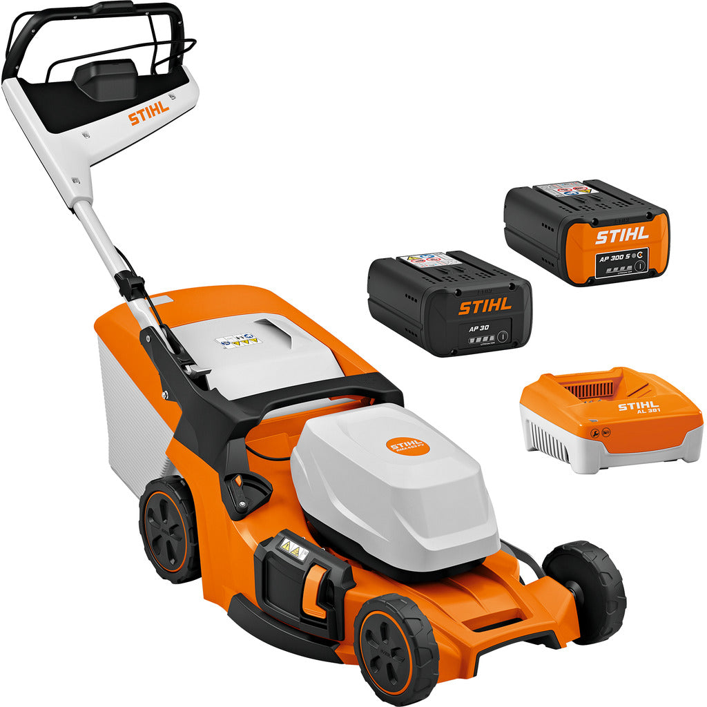 Stihl Akku-Rasenmäher Set RMA 453.3 PV / mit Akkus AP 30, AP 300 S und Ladegerät AL 301