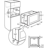 Einbau-Mikrowelle 6000 MS1700B