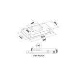 Cappa a soffitto STELLA PLUS 90