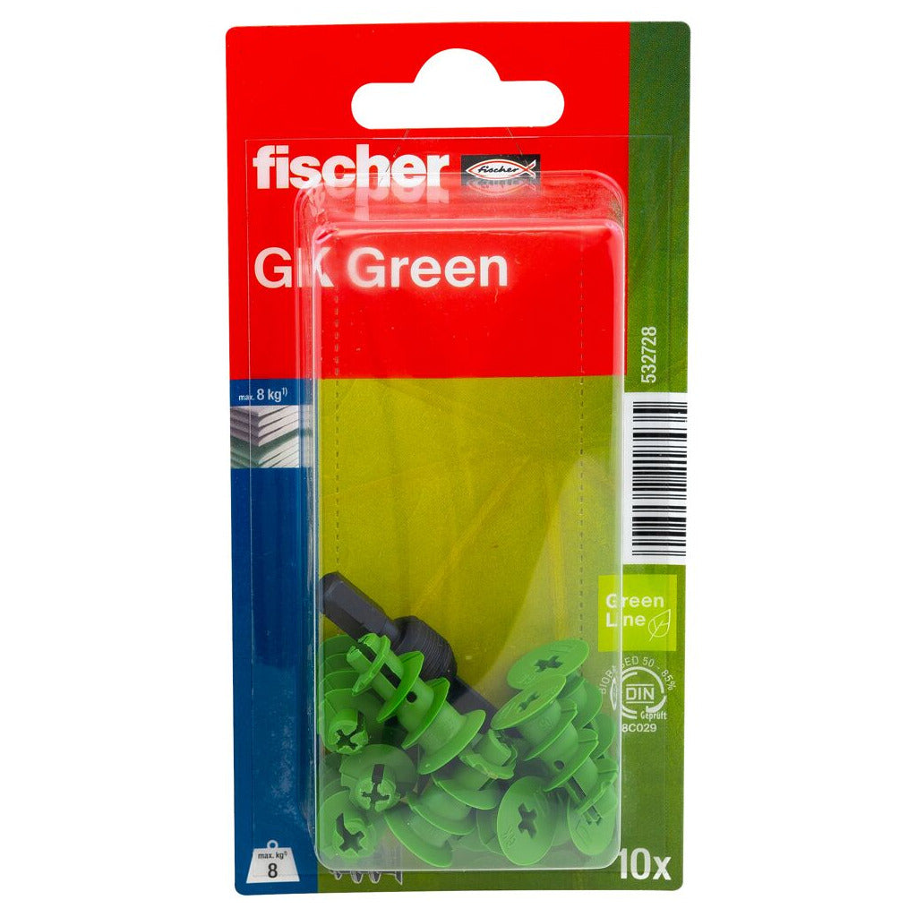 Gipskartondübel green K NV SB-Karte