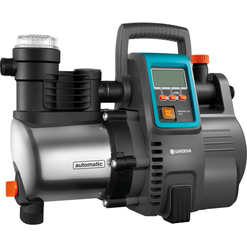Gardena Pompa automatica per casa e giardino 6000/5 LCD Inox