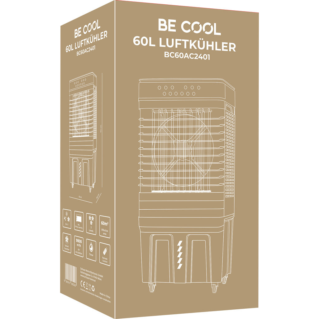 BE COOL Luftkühler 3in1
