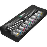 Zyklop Metal-Knarrensatz 8100 SB 11 / 29-teilig / Umschalthebel, 3/8", zöllig