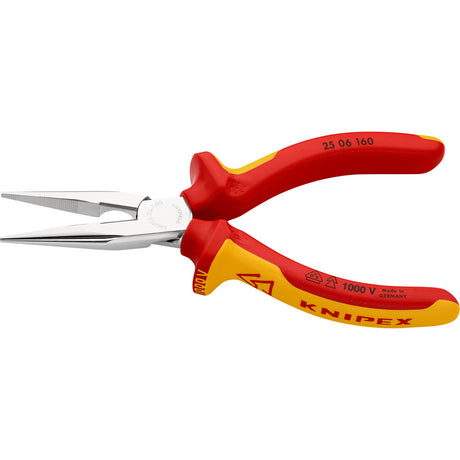 Pinza a becchi piatti Knipex VDE con tagliente / pinza radio