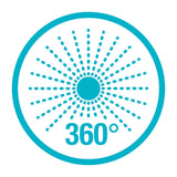 Ugello spray 360°