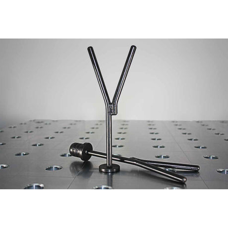 Welding table torch holder