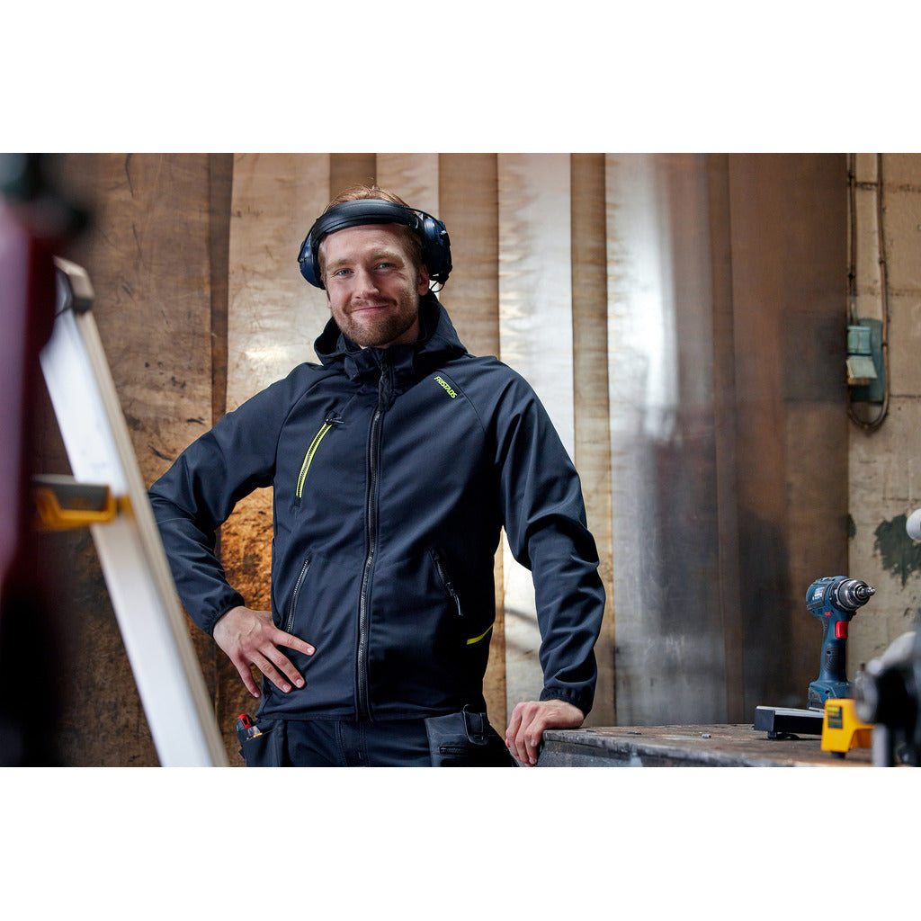 Funktions-Softshelljacke mit Kapuze 4871 GBF