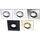 Square spotlight housing