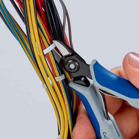 Tronchesi diagonali di precisione per elettronica Knipex