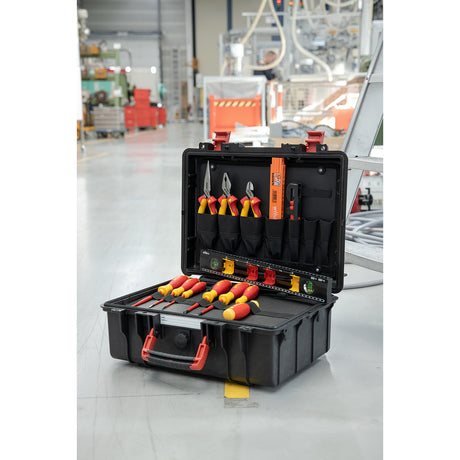 Valigia portautensili Basic Set L elettrica 18 pezzi