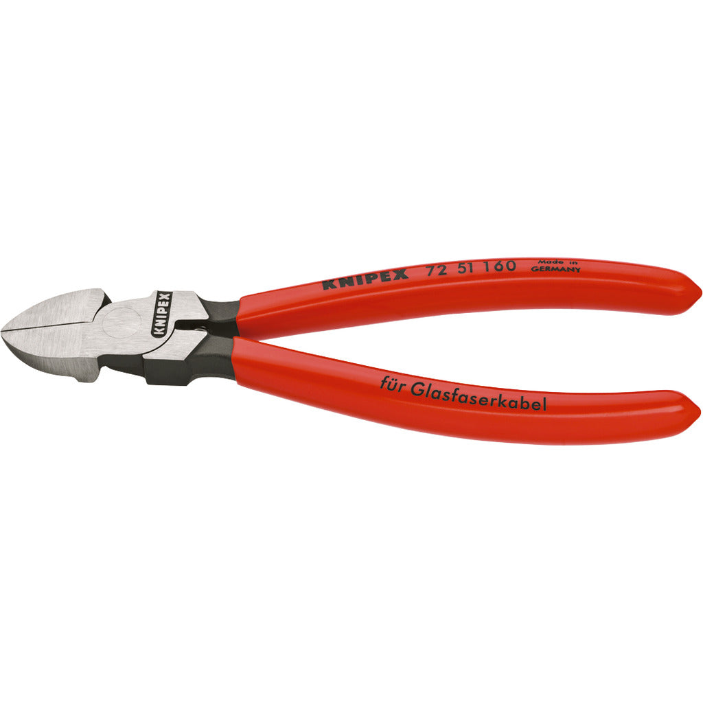 Tronchesi laterali Knipex per cavi in fibra ottica