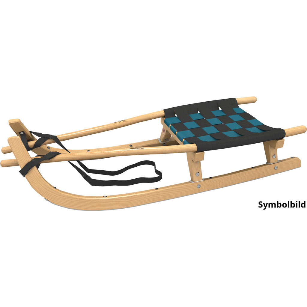 Slittino da turismo, versione sportiva monoposto con sedile con cintura