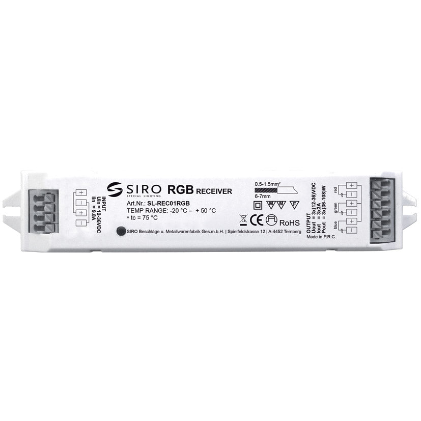 RGB receiver