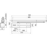 Türschließer DC700 EN-Größe 3-6