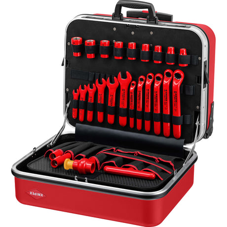 Valigetta portautensili Knipex "BIG Twin Move RED" Competenza elettrica / 42 pezzi