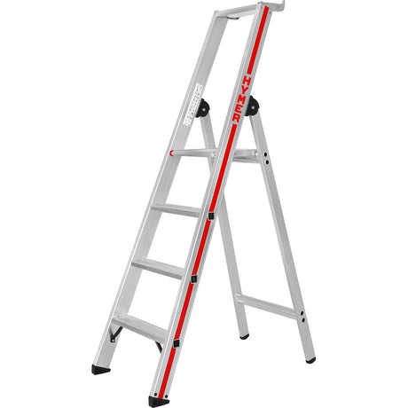 Scala a pioli con piattaforma 8026