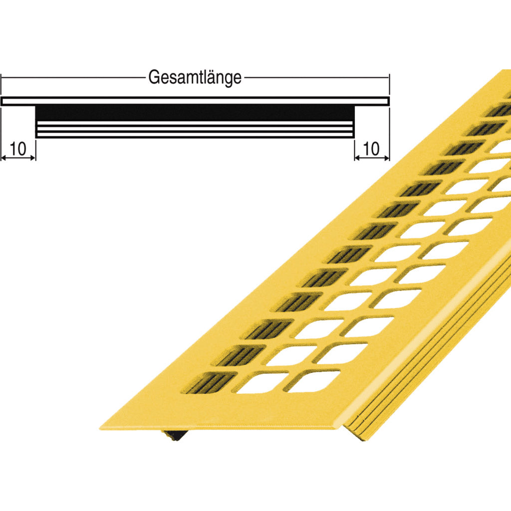 Profilo decorativo di ventilazione