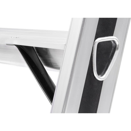 ALU-PRO Stufenstehleiter mit Plattform 70026