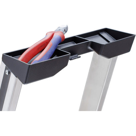 ALU-PRO Stufenstehleiter mit Plattform 70026