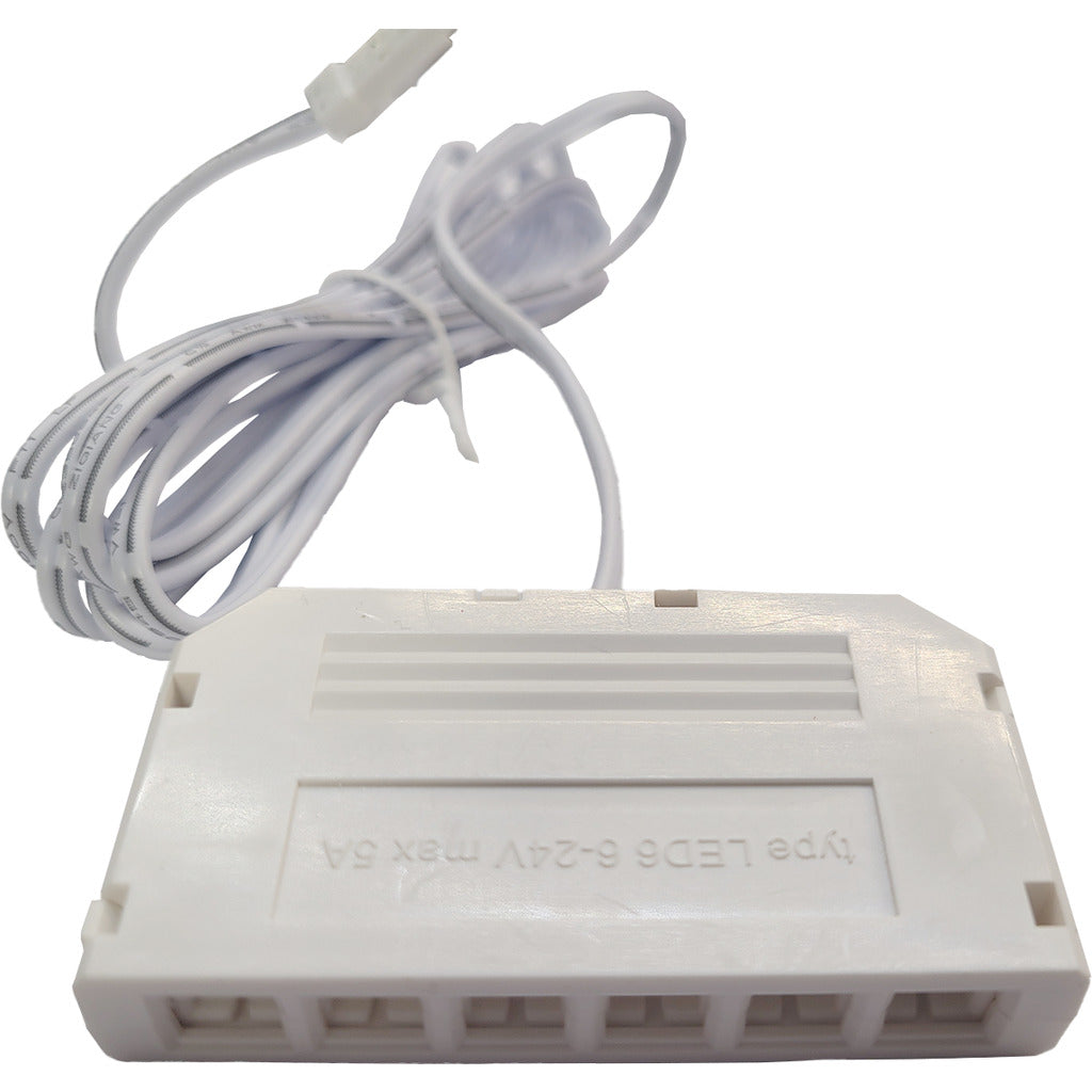 6-way LED distributor