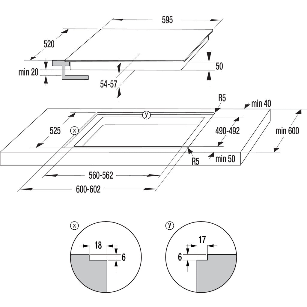 HiLight G400 ECT643BX hob