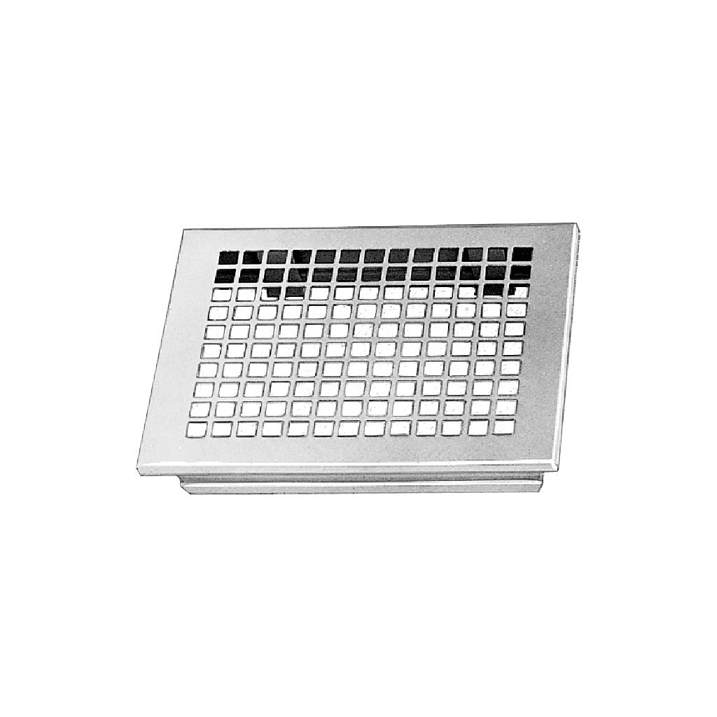 Griglia di ventilazione con telaio di montaggio
