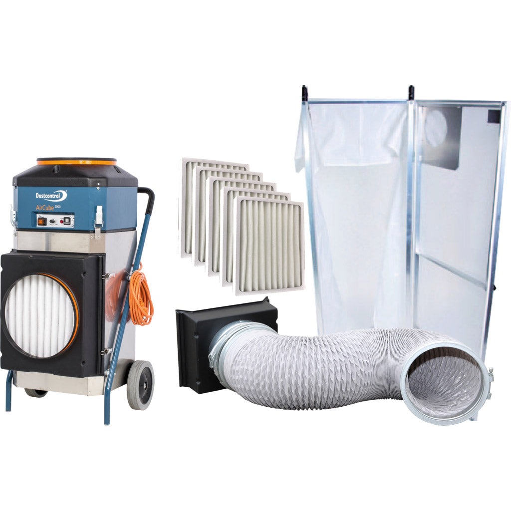 Purificatore d'aria DC AirCube 2000 pacchetto completo