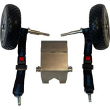ultraGEAR mobile stainless steel chassis for basket stretcher