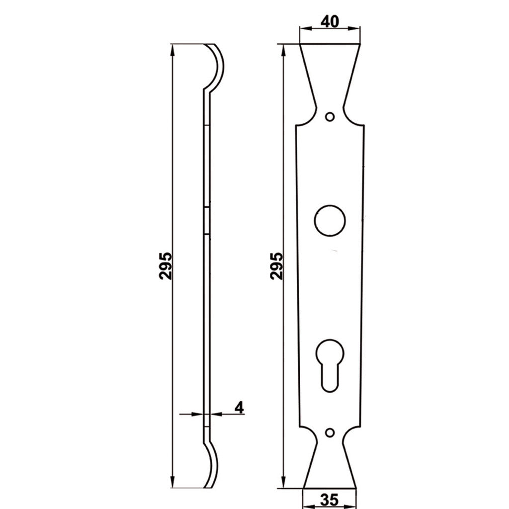 Langschild Modell Alpina