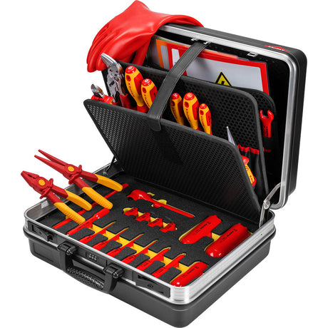 Valigetta portautensili Knipex "Basic" E-Mobility / 34 pezzi