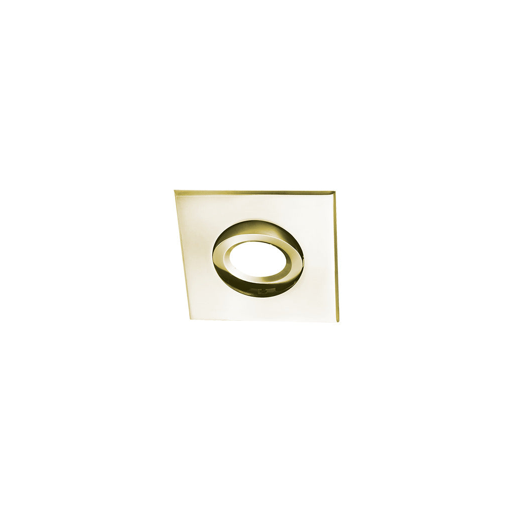 Square spotlight housing