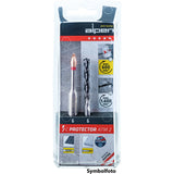 Trapano per piastrelle in gres porcellanato C Protector ATM 2 / set da 2 pezzi 8 mm