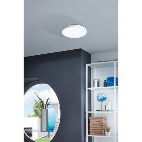 Eglo LED ceiling light Fueva 5 / white, round
