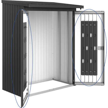biohort door package for WoodStock® 150