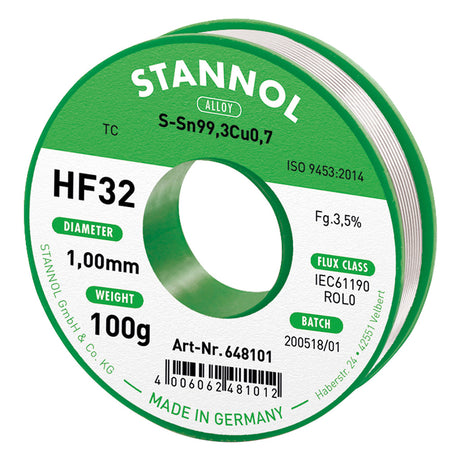 Filo per saldatura HF32 / senza piombo