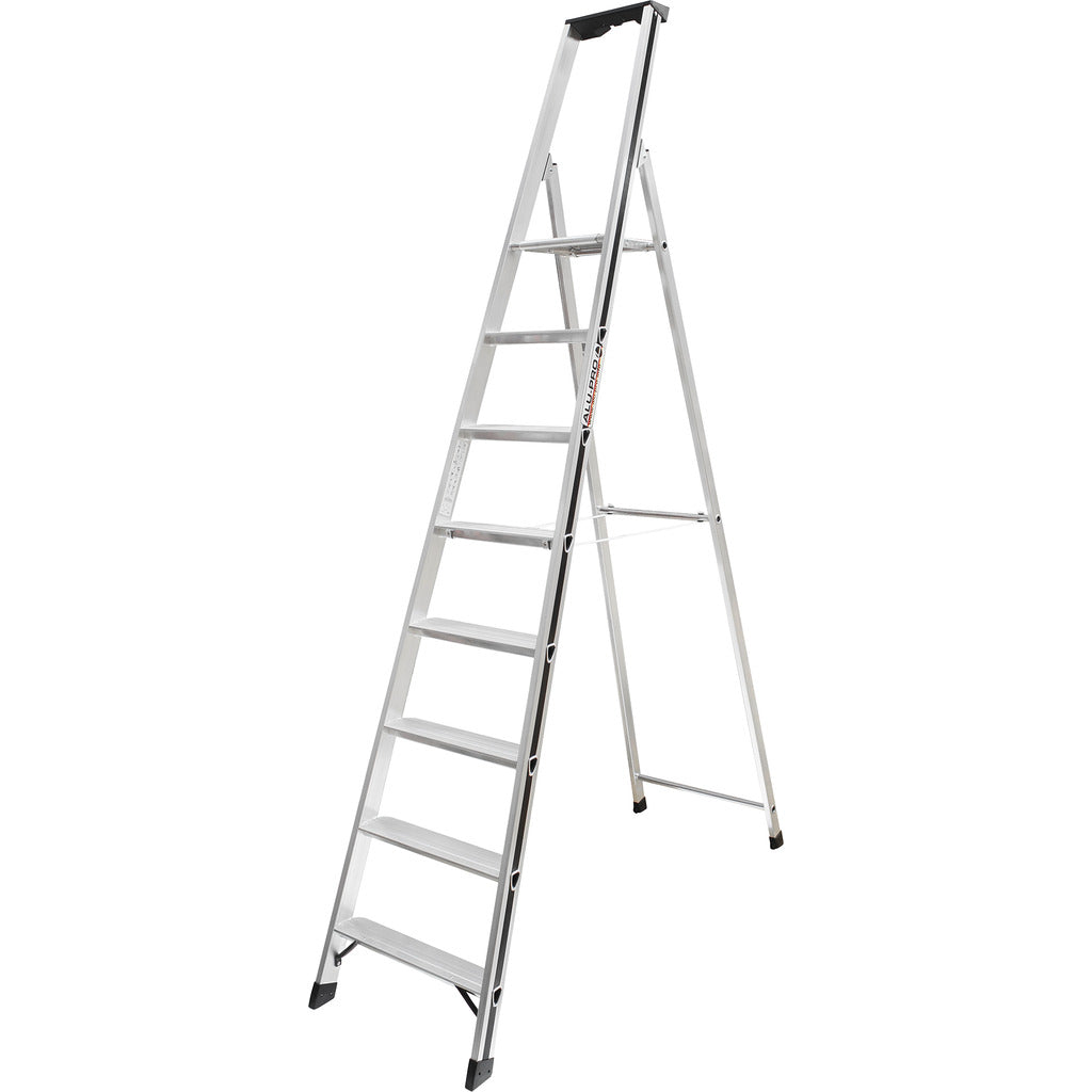ALU-PRO Stufenstehleiter mit Plattform 70026