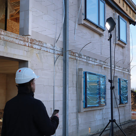 High-performance construction site spotlight SITE LIGHT 40