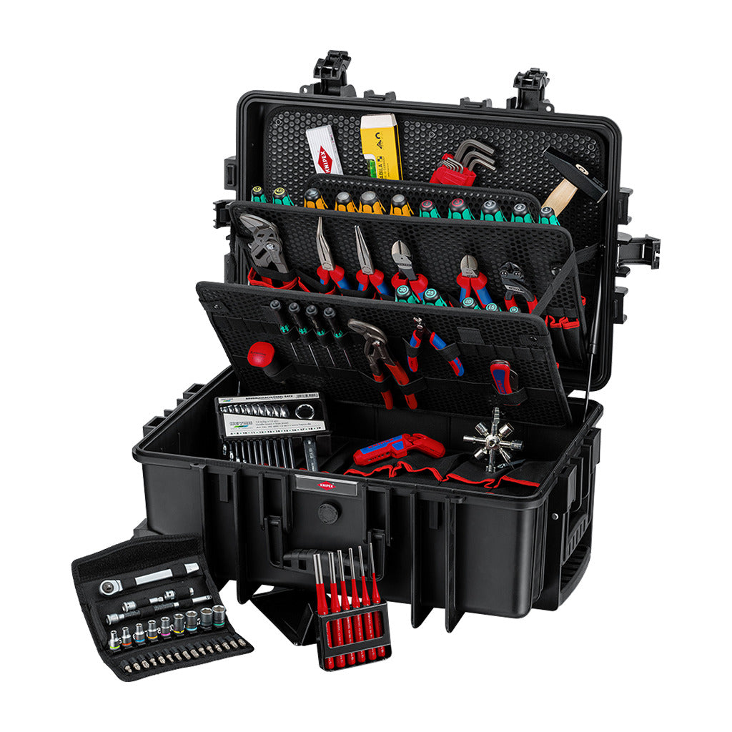 Knipex tool case "Robust45 Move" mechanics / 82 pieces