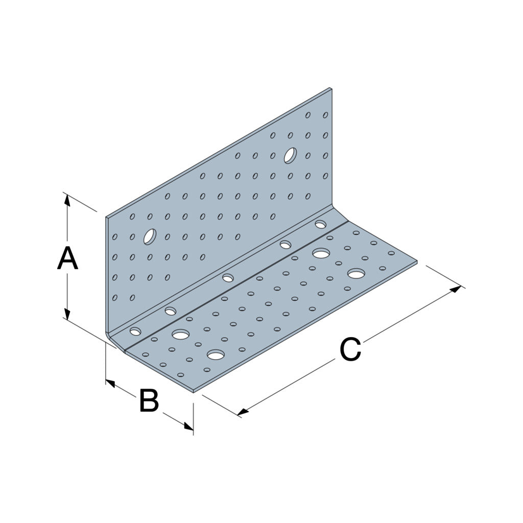 Winkelverbinder mit Schrägverschraubung