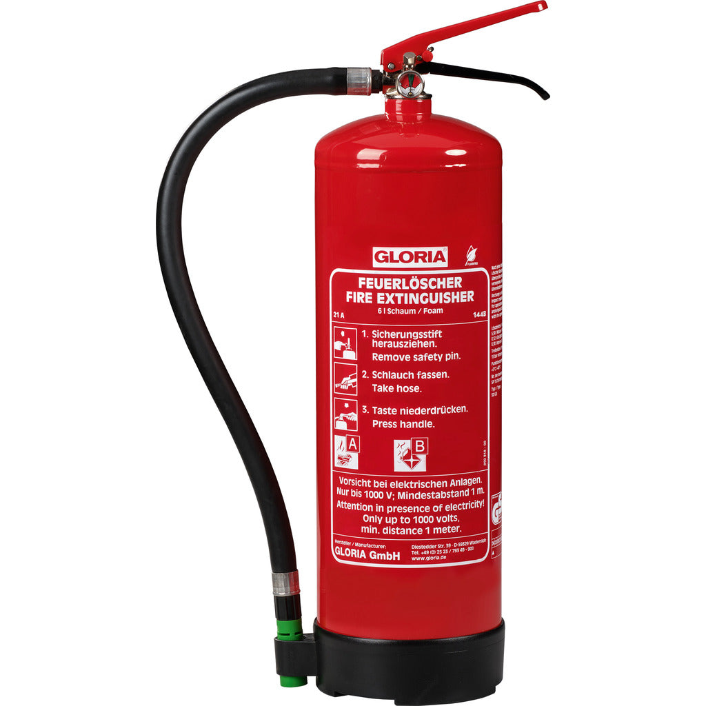 Estintore a schiuma senza fluoro SD 6 E