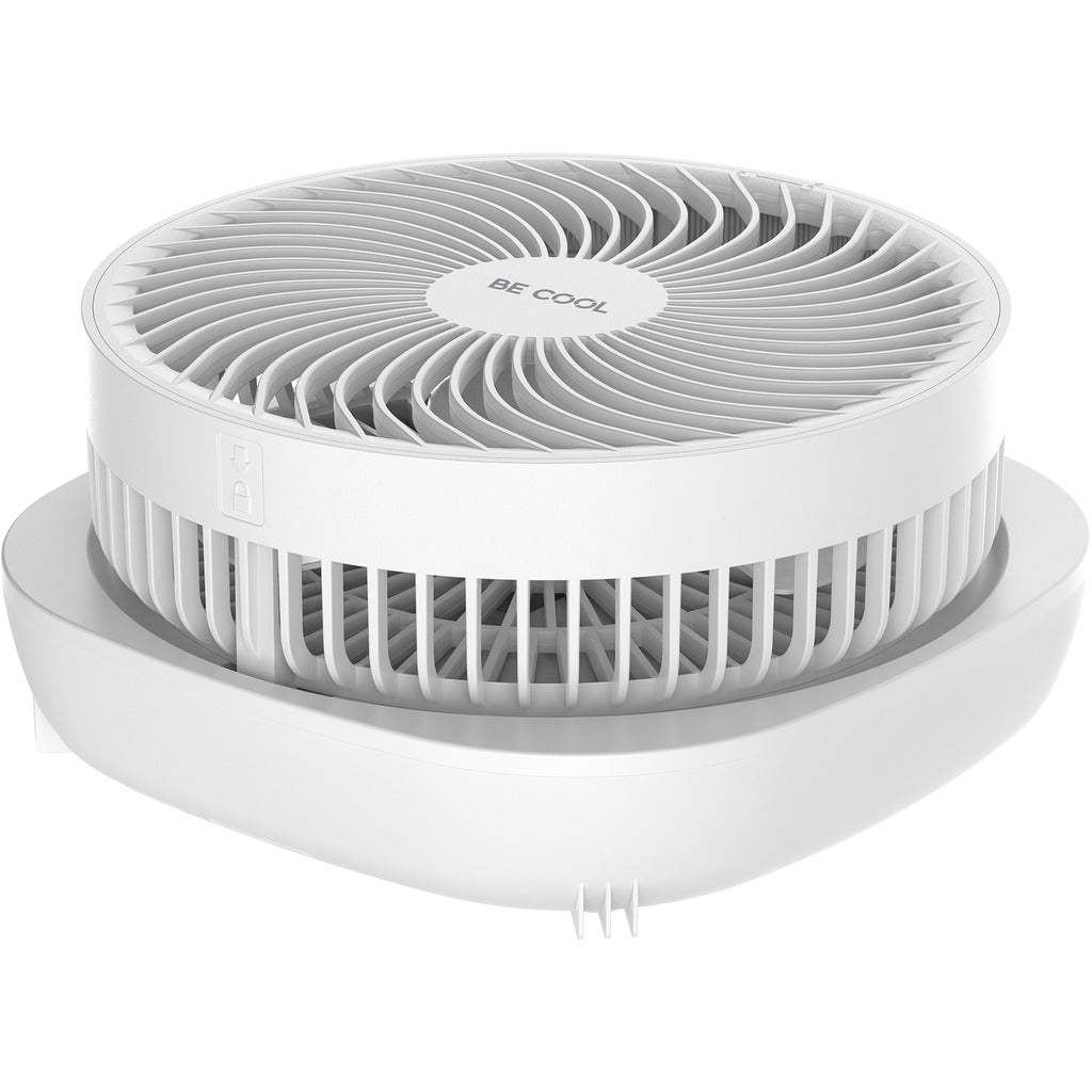 BE COOL Klappventilator mit Akku und Teleskoprohr