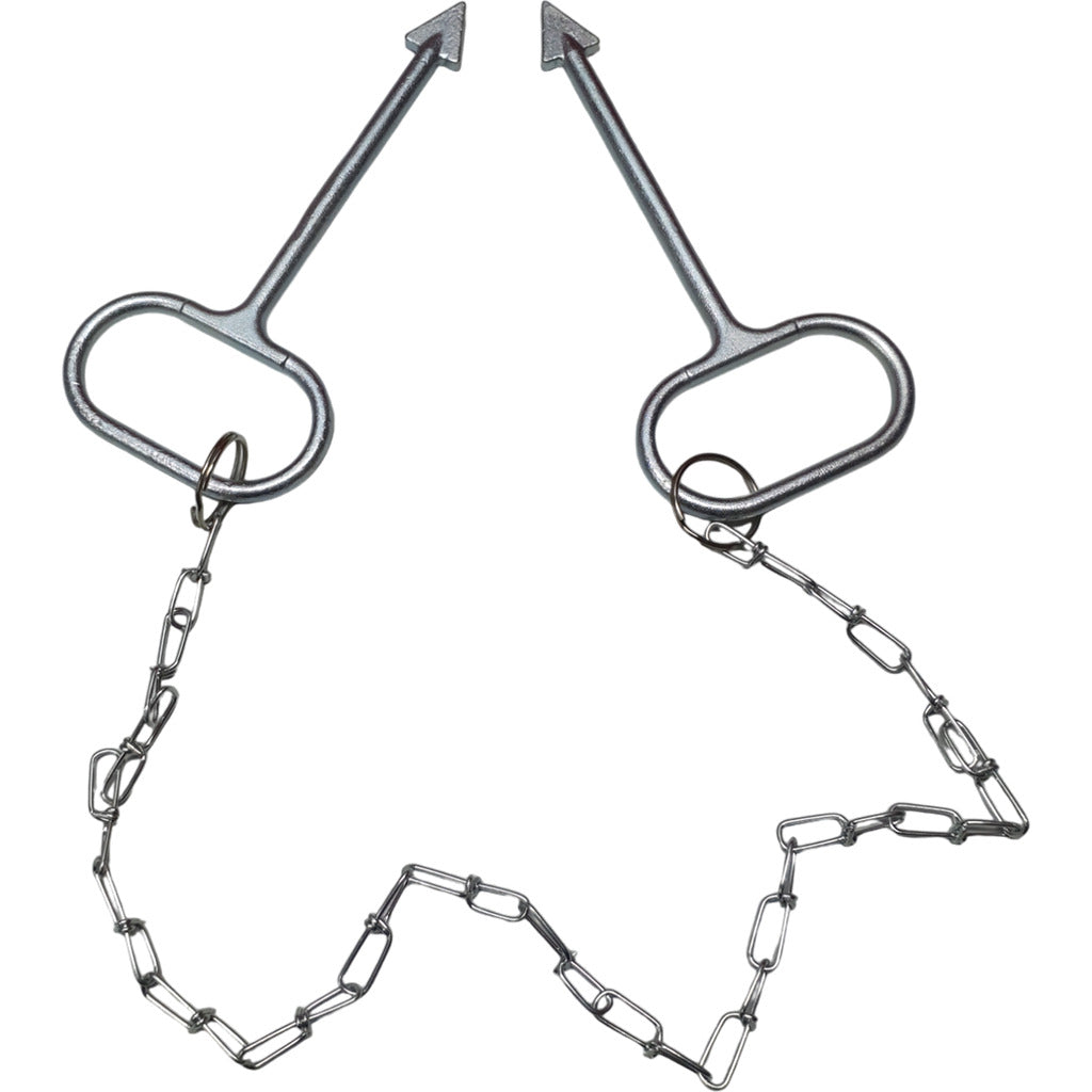 Gancio per albero con catena