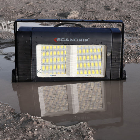 High-performance construction site spotlight SITE LIGHT 80