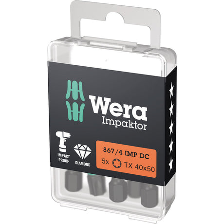 DIY Impaktor Bits 867/4 IMP DC TORX®