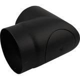 Curva tubo fumo Austroflamm 90° per stufa Dexter