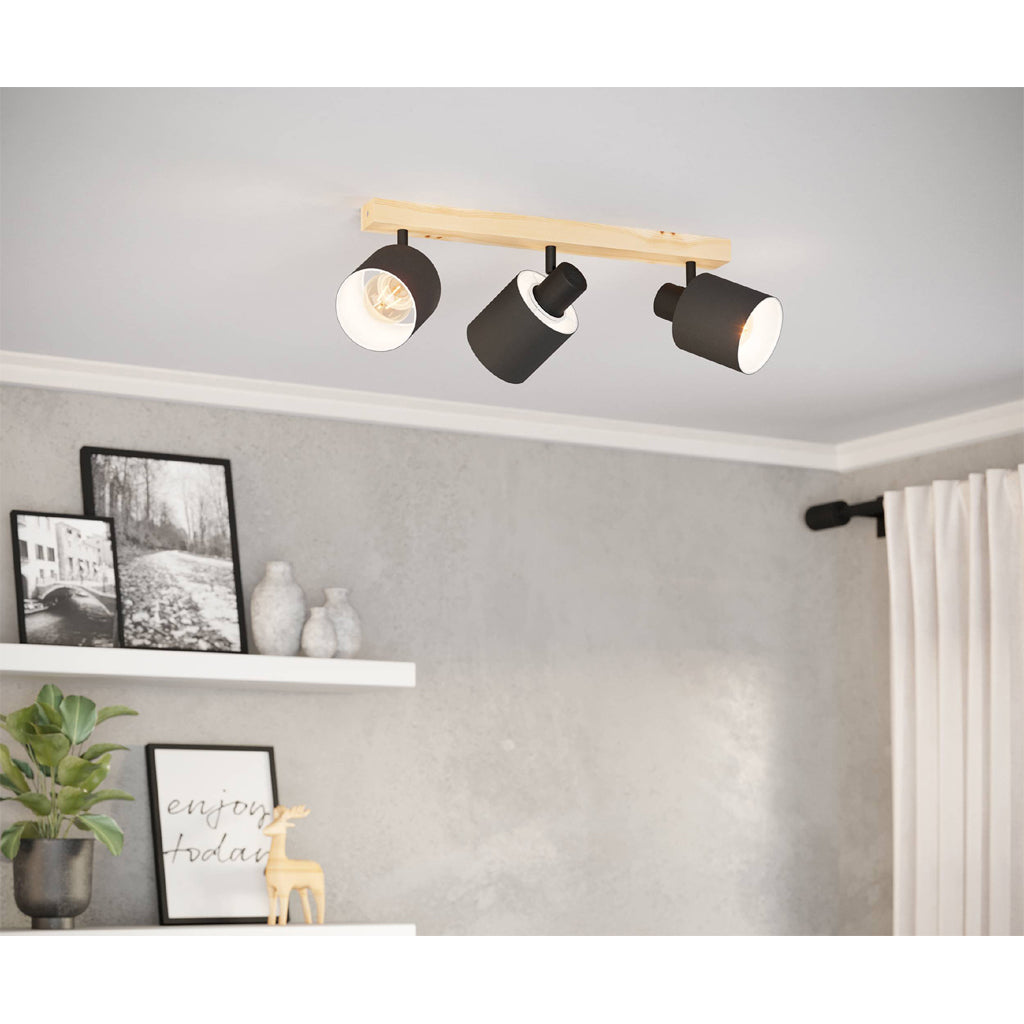 Eglo Spot BATALLAS / Balken-3 nero